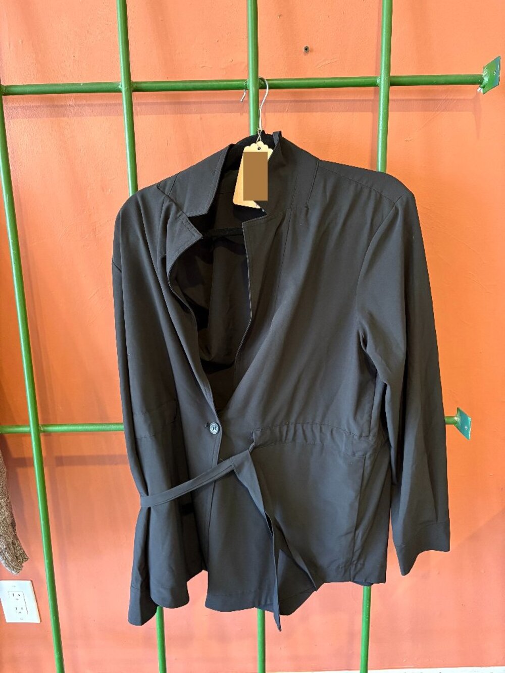 Calvin Klein Tie Waist Blazer